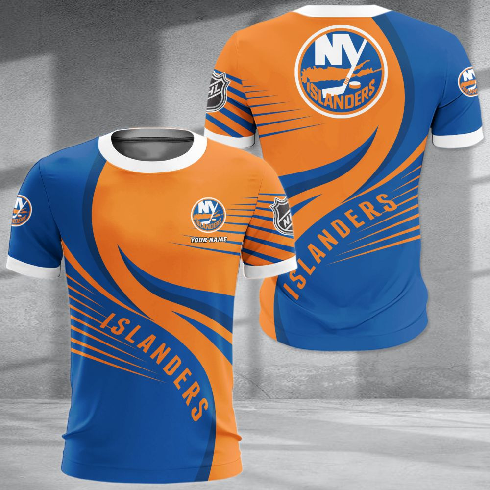 LIMITED EDITION - NEW CUSTOMIZED NHL25 NYI NEW YORK ISLANDERS POLO SHIRT & T-SHIRTS