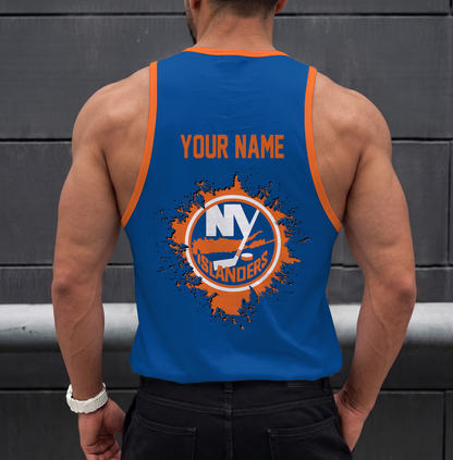 LIMITED EDITION - NEW CUSTOMIZED NHL25 NYI NEW YORK ISLANDERS UNISEX TANK TOP