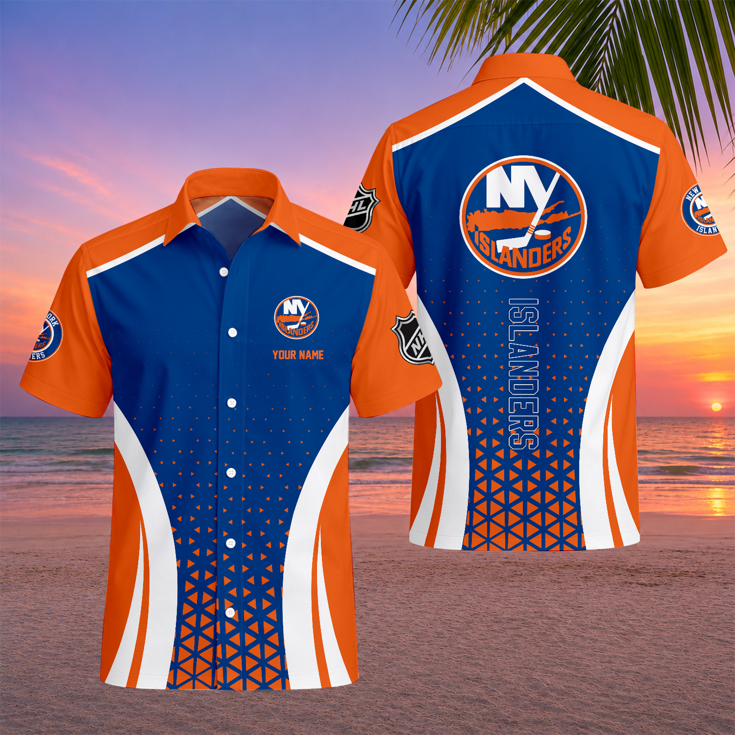 LIMITED EDITION - NEW CUSTOMIZED NHL25 NYI NEW YORK ISLANDERS UNISEX HAWAIIAN SHIRT