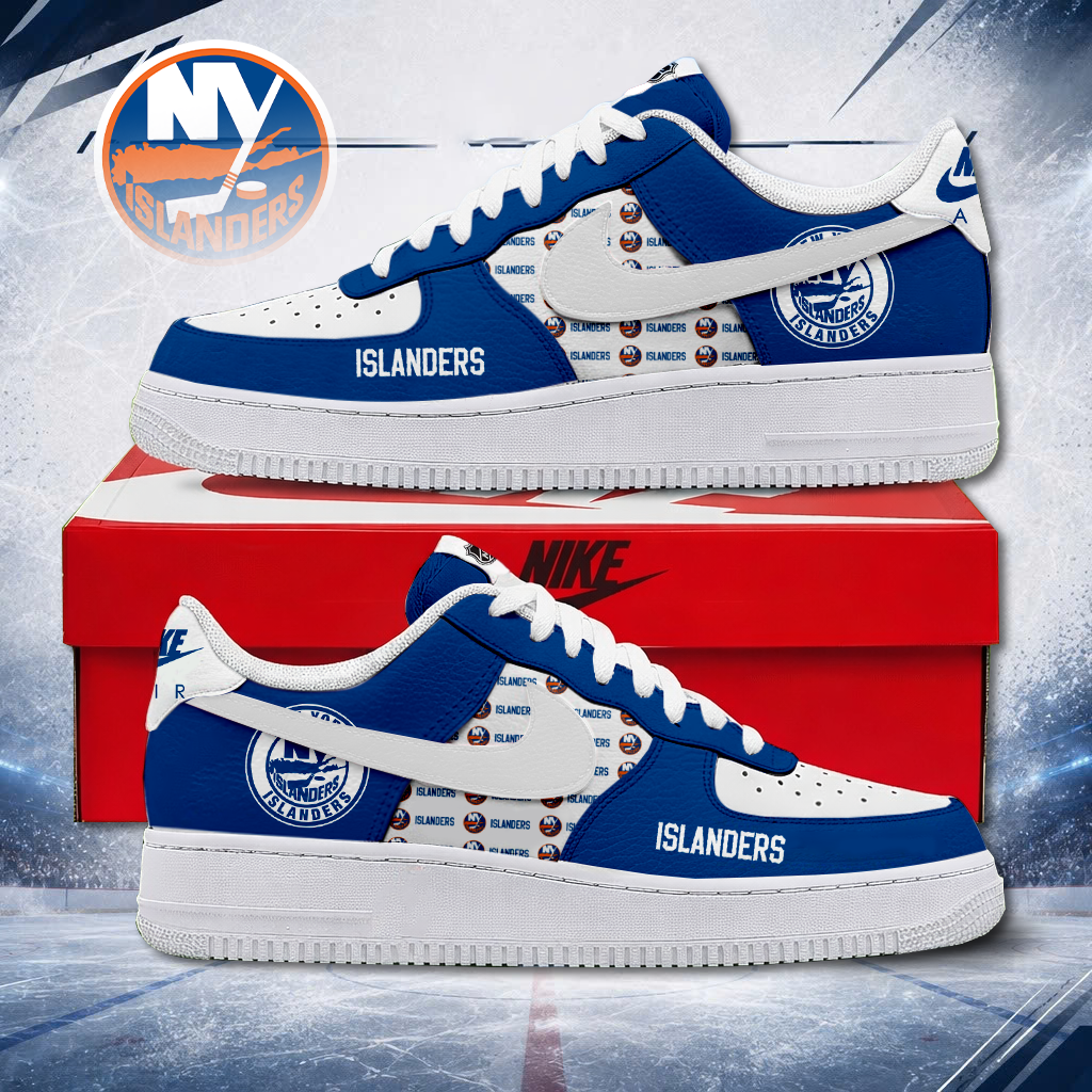 MEGA SALE - NEW CUSTOMIZED NHL25 NYI NEW YORK ISLANDERS AF1 SHOES