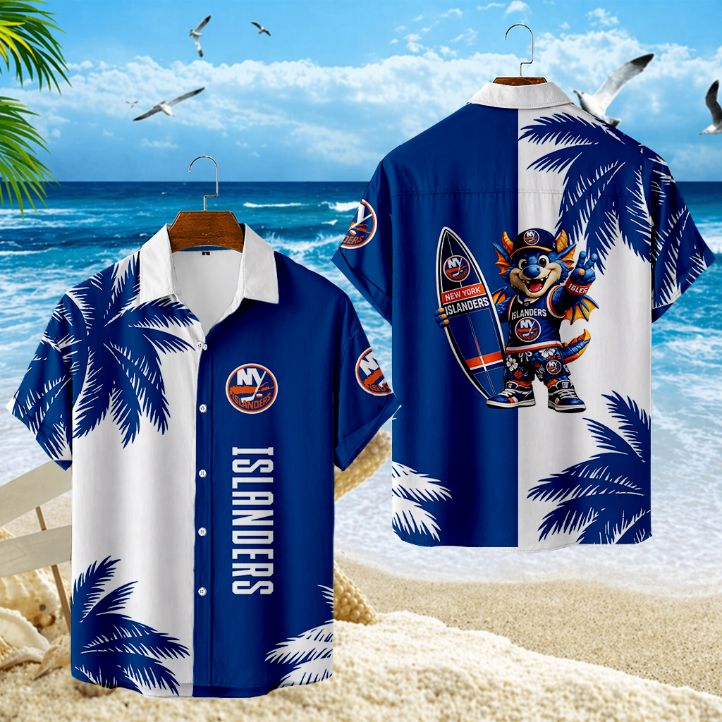 LIMITED EDITION - NEW CUSTOMIZED NHL25 NYI NEW YORK ISLANDERS UNISEX HAWAIIAN SHIRT