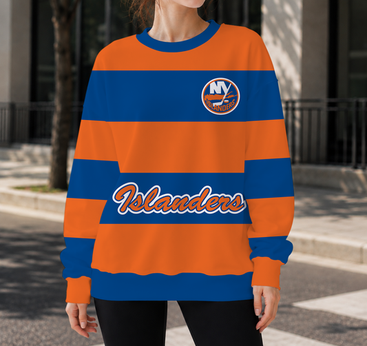 SPECIAL EDITION - NEW CUSTOMIZED NHL25 NYI NEW YORK ISLANDERS UNISEX SWEATSHIRT
