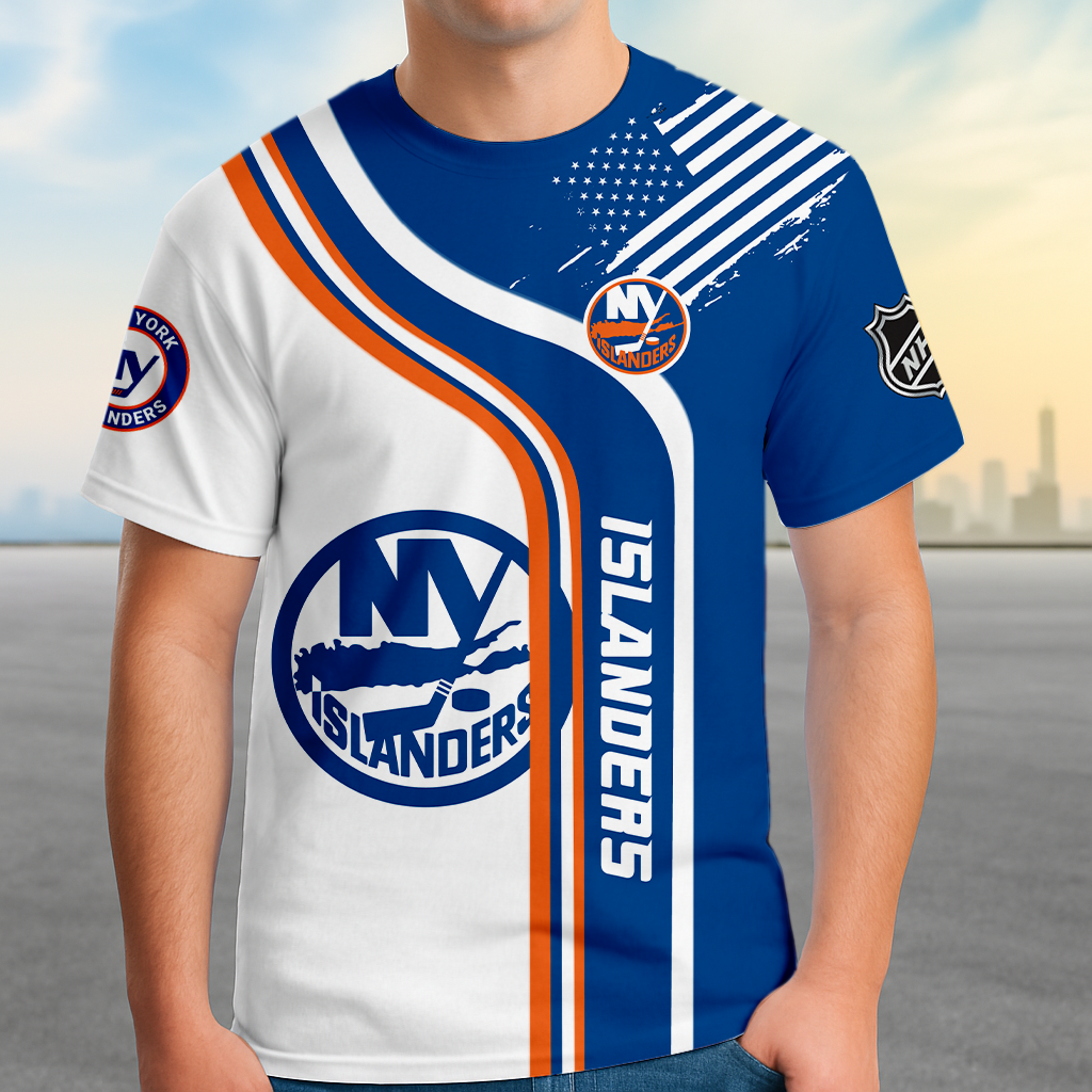 ELITE EDITION - NEW CUSTOMIZED NHL25 NYI NEW YORK ISLANDERS POLO SHIRT, ZIP POLO SHIRT & T-SHIRTS