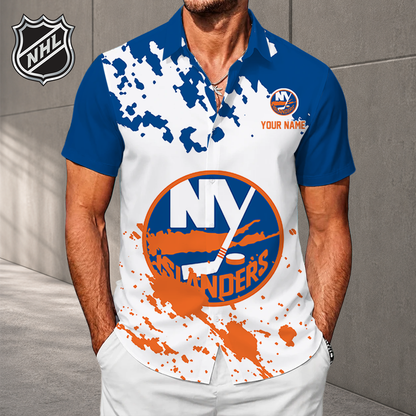 LIMITED EDITION - NEW CUSTOMIZED NHL25 NYI NEW YORK ISLANDERS UNISEX HAWAIIAN SHIRT