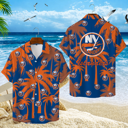 LIMITED EDITION - NEW CUSTOMIZED NHL25 NYI NEW YORK ISLANDERS UNISEX HAWAIIAN SHIRT