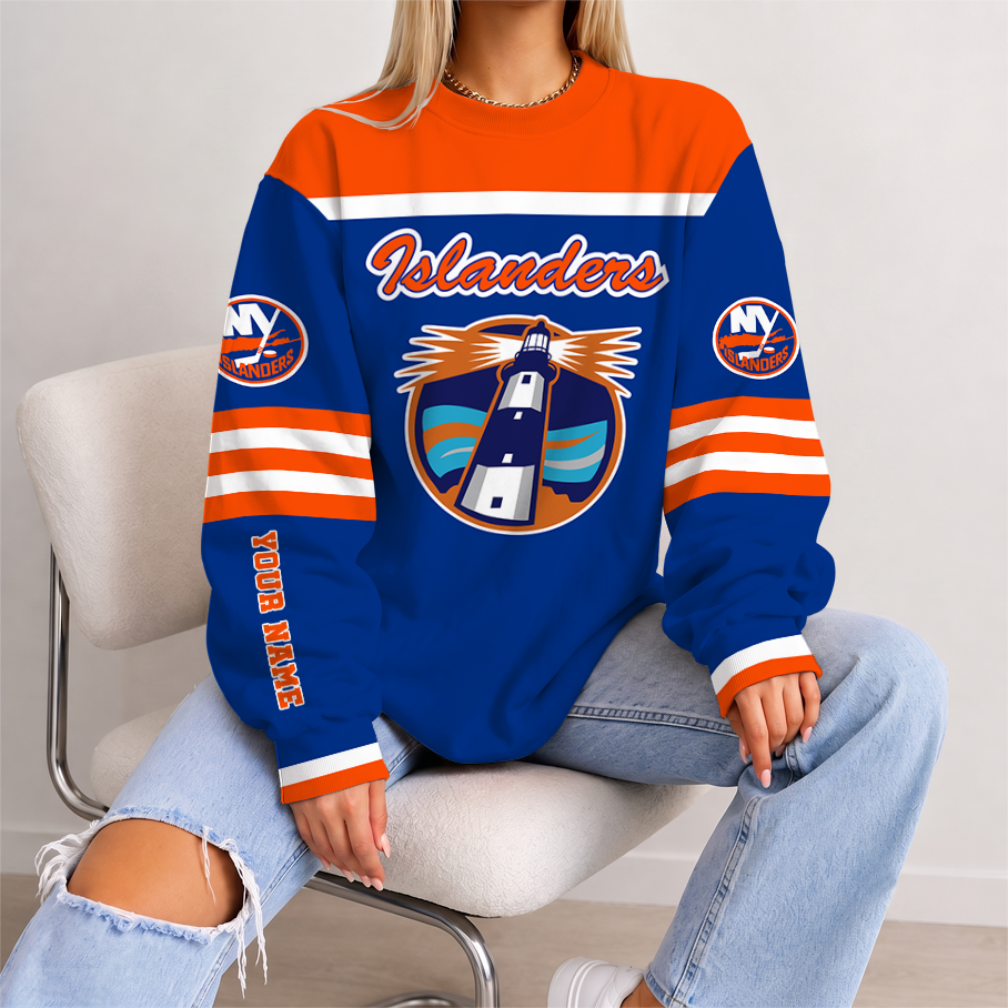 [SUPER SALE] NEW CUSTOMIZED NHL25 NYI NEW YORK ISLANDERS UNISEX SWEATSHIRT