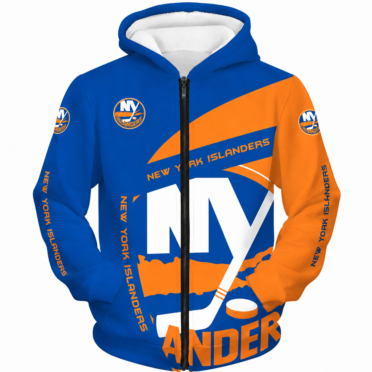 LIMITED EDITION - NEW CUSTOMIZED NHL25 NYI NEW YORK ISLANDERS T-SHIRT, POLO SHIRT, ZIP POLO SHIRT, SWEATSHIRT, HOODIE & ZIP HOODIE