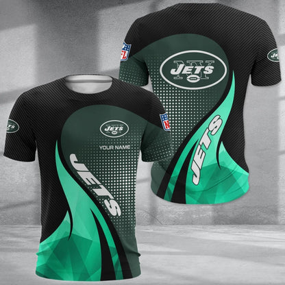 LIMITED EDITION - NEW CUSTOMIZED NFL25 NYJ NEW YORK JETS POLO, T-SHIRT & SHORT PANTS SET