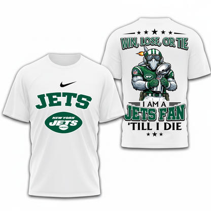 LIMITED EDITION - NEW CUSTOMIZED NFL25 NYJ NEW YORK JETS UNISEX T-SHIRT, POLO, HOODIE & JACKETS