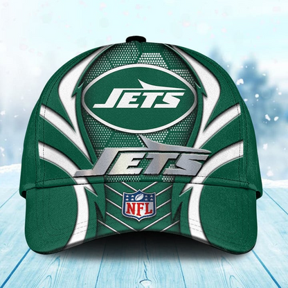 LIMITED EDITION - NEW CUSTOMIZED NFL25 NYJ NEW YORK JETS CLASSIC CAP