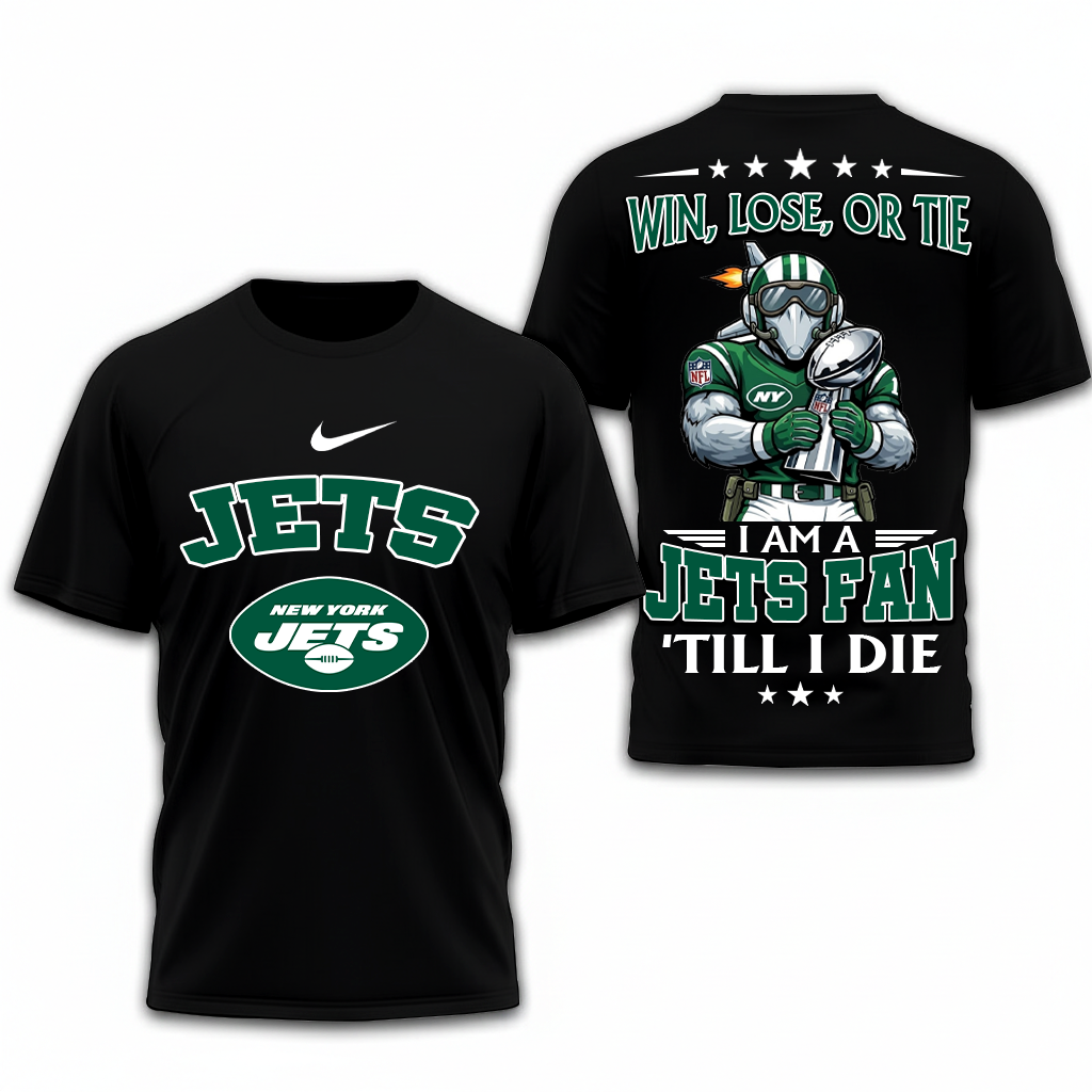 LIMITED EDITION - NEW CUSTOMIZED NFL25 NYJ NEW YORK JETS UNISEX T-SHIRT, POLO, HOODIE & JACKETS