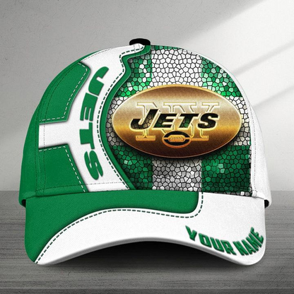 LIMITED EDITION - NEW CUSTOMIZED NFL25 NYJ NEW YORK JETS CLASSIC CAP