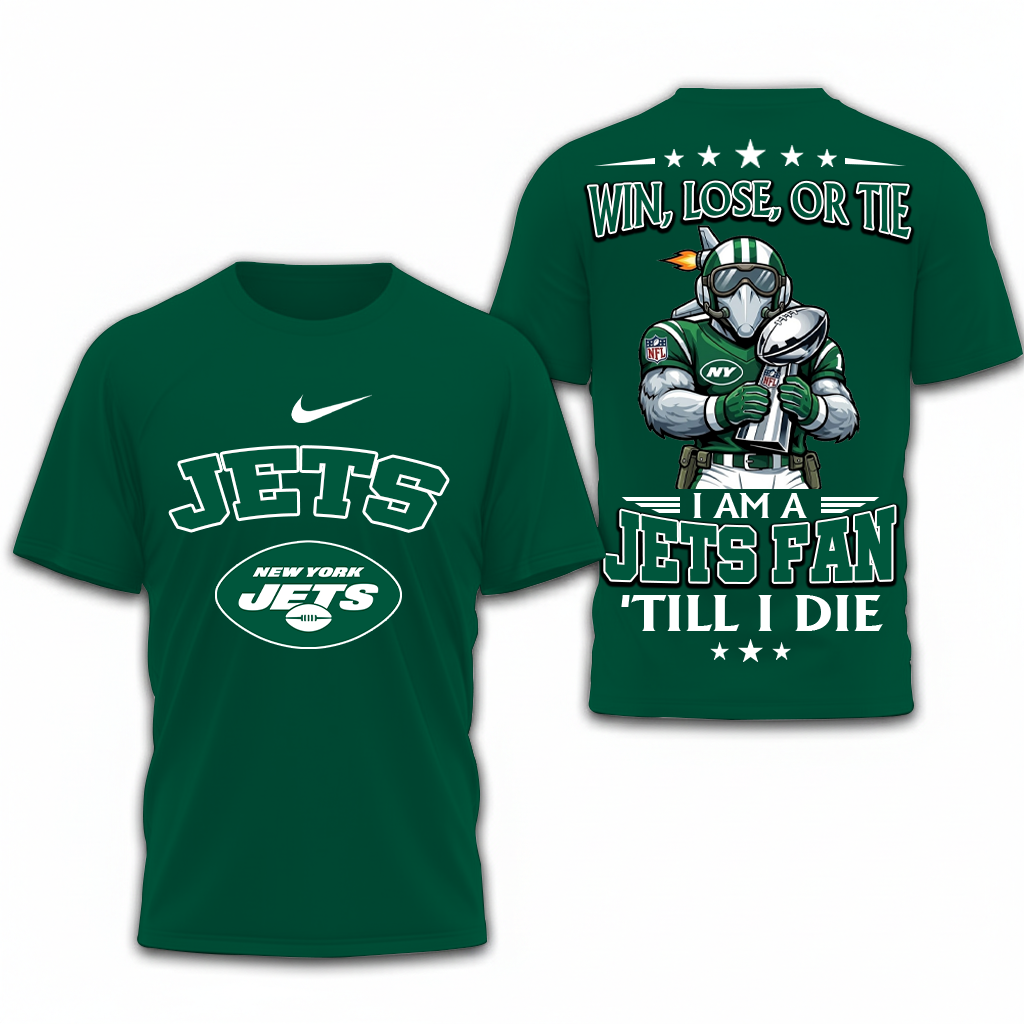 LIMITED EDITION - NEW CUSTOMIZED NFL25 NYJ NEW YORK JETS UNISEX T-SHIRT, POLO, HOODIE & JACKETS