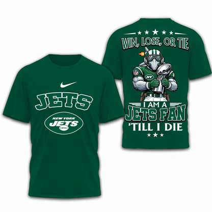 LIMITED EDITION - NEW CUSTOMIZED NFL25 NYJ NEW YORK JETS UNISEX T-SHIRT, POLO, HOODIE & JACKETS
