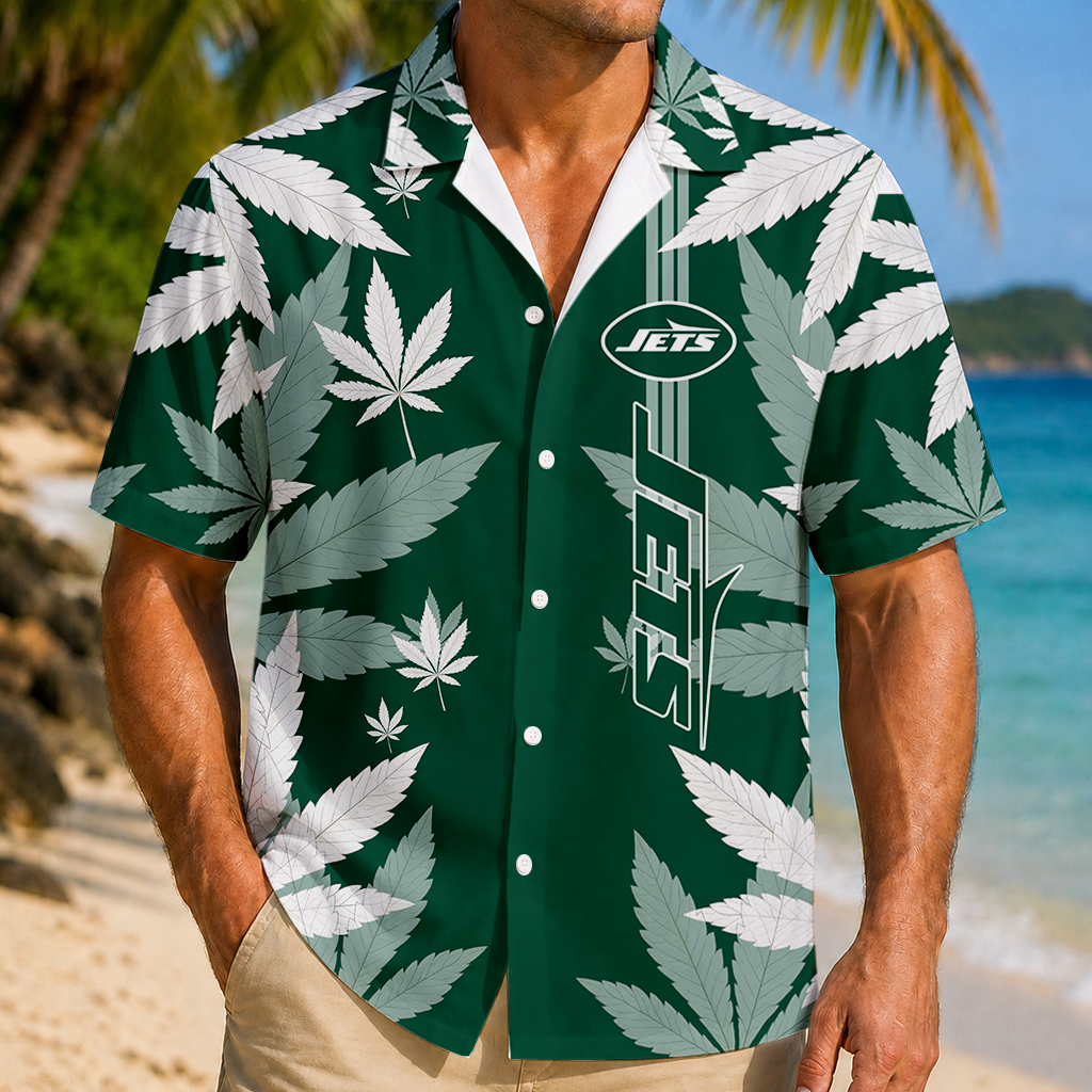 SPECIAL EDITION - NEW CUSTOMIZED NFL25 NYJ NEW YORK JETS UNISEX HAWAIIAN SHIRT