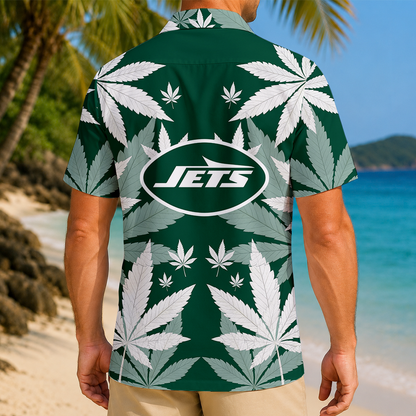 SPECIAL EDITION - NEW CUSTOMIZED NFL25 NYJ NEW YORK JETS UNISEX HAWAIIAN SHIRT