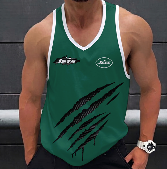 SPECIAL EDITION - NEW CUSTOMIZED NFL25 NYJ NEW YORK JETS UNISEX TANK TOP