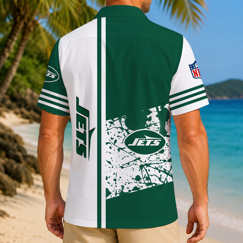 LIMITED EDITION - NEW CUSTOMIZED NFL25 NYJ NEW YORK JETS UNISEX HAWAIIAN SHIRT