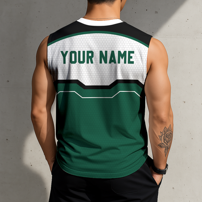LIMITED EDITION - NEW CUSTOMIZED NFL25 NYJ NEW YORK JETS MEN'S GYM SHIRT