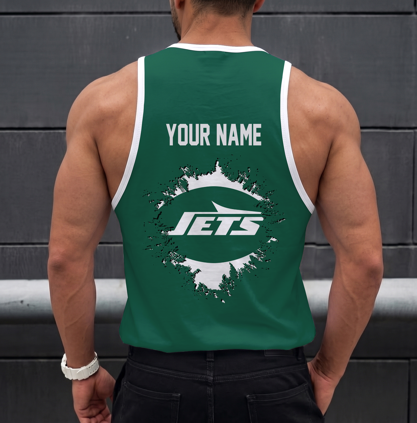 SPECIAL EDITION - NEW CUSTOMIZED NFL25 NYJ NEW YORK JETS UNISEX TANK TOP