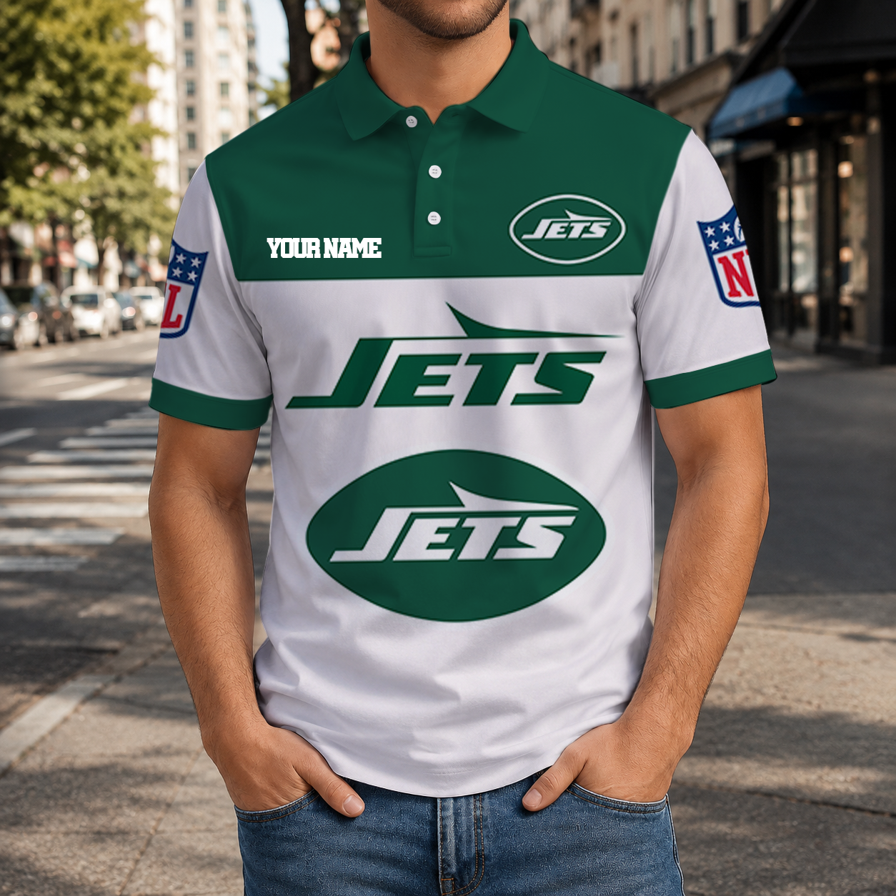 LIMITED EDITION - NEW CUSTOMIZED NFL25 NYJ NEW YORK JETS T-SHIRT, POLO SHIRT, ZIP POLO SHIRT, SWEATSHIRT, HOODIE & ZIP HOODIE