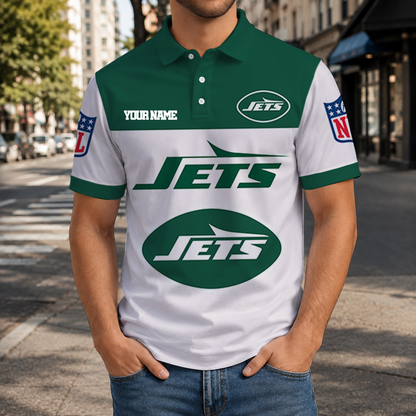LIMITED EDITION - NEW CUSTOMIZED NFL25 NYJ NEW YORK JETS T-SHIRT, POLO SHIRT, ZIP POLO SHIRT, SWEATSHIRT, HOODIE & ZIP HOODIE