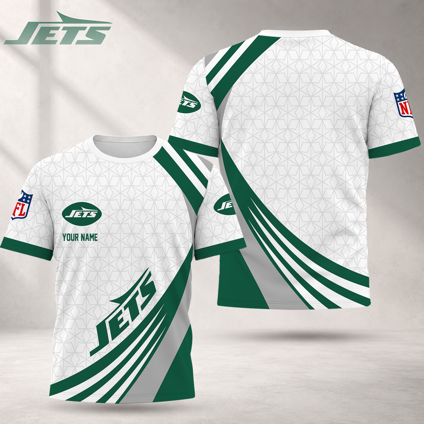 LIMITED EDITION - NEW CUSTOMIZED NFL25 NYJ NEW YORK JETS T-SHIRT, POLO SHIRT, ZIP POLO SHIRT, SWEATSHIRT, HOODIE & ZIP HOODIE