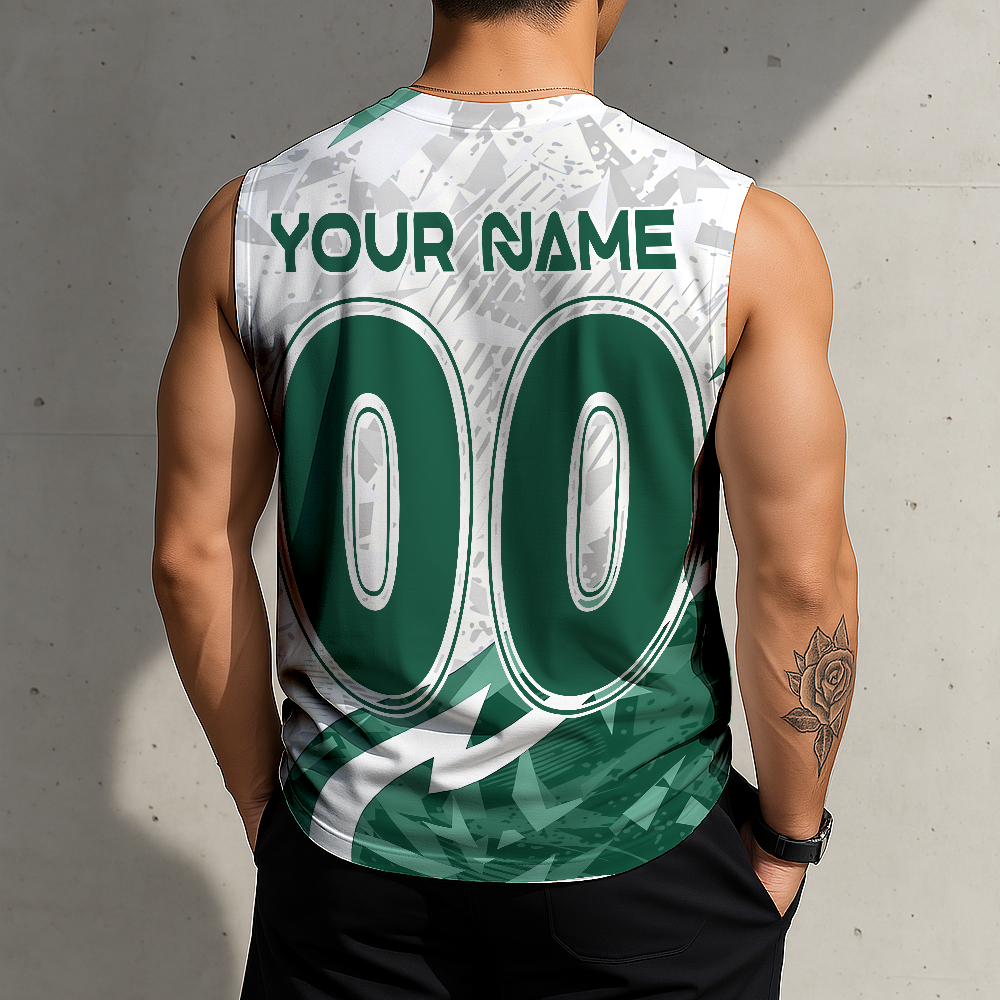 LIMITED EDITION - NEW CUSTOMIZED NFL25 NYJ NEW YORK JETS MEN'S GYM SHIRT