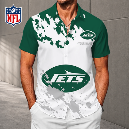 LIMITED EDITION - NEW CUSTOMIZED NFL25 NYJ NEW YORK JETS UNISEX HAWAIIAN SHIRT