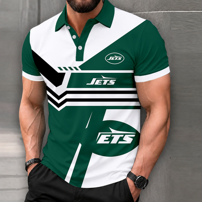 LIMITED EDITION - NEW CUSTOMIZED NFL25 NYJ NEW YORK JETS POLO SHIRT, ZIP POLO SHIRT & T-SHIRTS