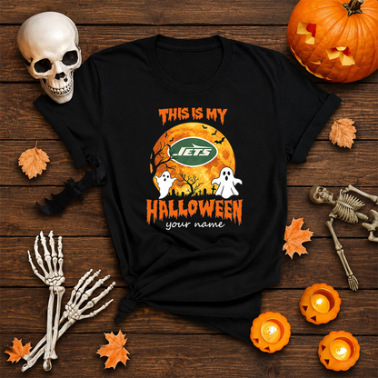 [SPECIAL OFFER] NEW CUSTOMIZED NFL25 NYJ NEW YORK JETS  HALLOWEEN T-SHIRT, HOODIE & ZIP HOODIE
