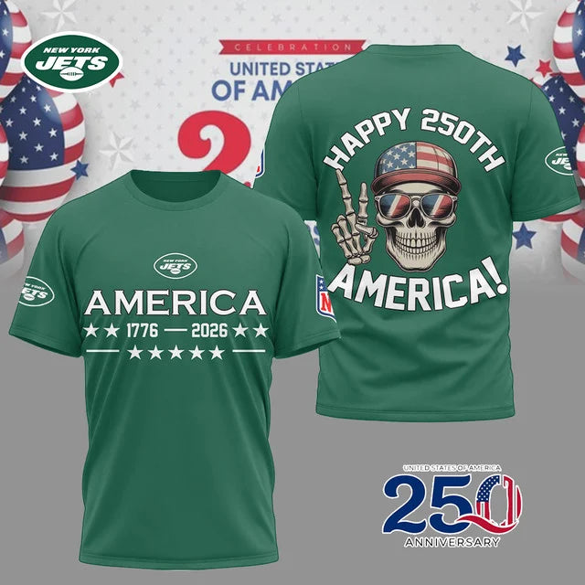 LIMITED EDITION - NEW CUSTOMIZED NFL25 NY JETS UNISEX T-SHIRT, SWEATSHIRT, HOODIE & ZIP HOODIE