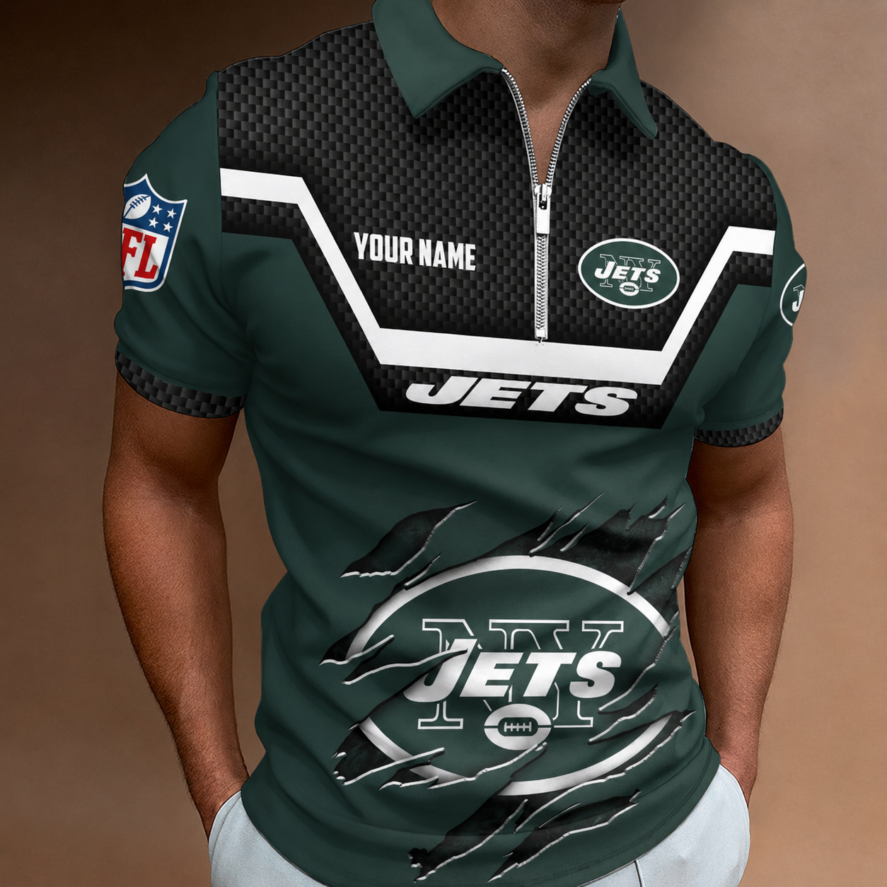 LIMITED EDITION - NEW CUSTOMIZED NFL25 NYJ NEW YORK JETS T-SHIRT, POLO SHIRT, ZIP POLO SHIRT, SWEATSHIRT, HOODIE & ZIP HOODIE