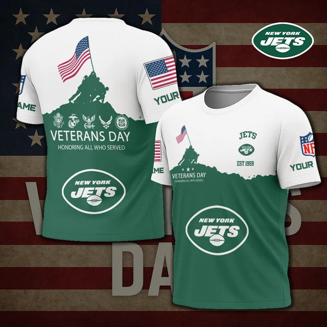 LIMITED EDITION - NEW CUSTOMIZED NFL25 NY JETS UNISEX T-SHIRT, SWEATSHIRT, HOODIE & ZIP HOODIE