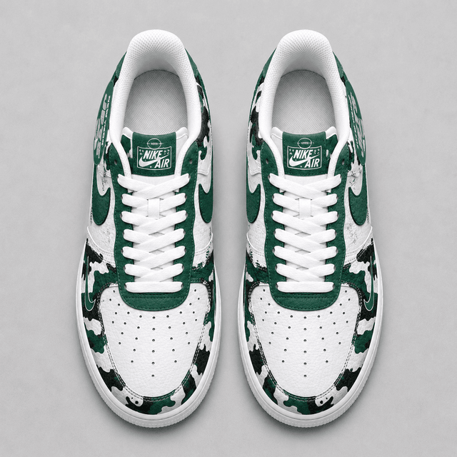 [SPECIAL OFFER] NEW CUSTOMIZED NFL25 NYJ NEW YORK JETS AF1 SHOES