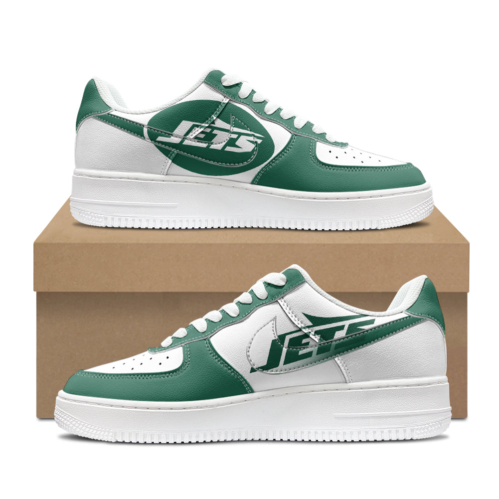 [SPECIAL OFFER] NEW CUSTOMIZED NFL25 NYJ NEW YORK JETS AF1 SHOES