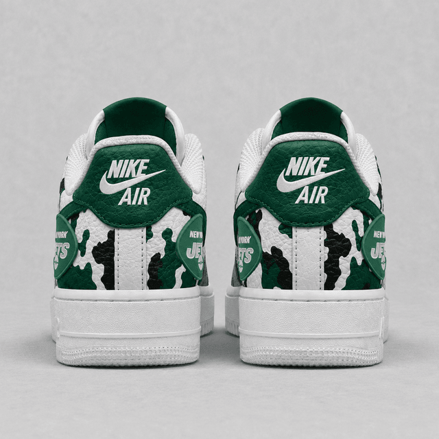 [SPECIAL OFFER] NEW CUSTOMIZED NFL25 NYJ NEW YORK JETS AF1 SHOES