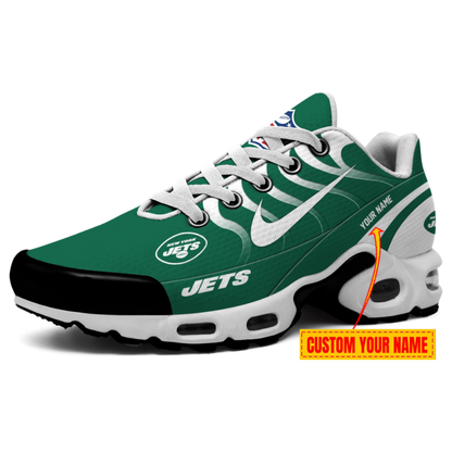 [SPECIAL OFFER] NEW CUSTOMIZED NFL25 NYJ NEW YORK JETS AIR MAX PLUS SNEAKERS