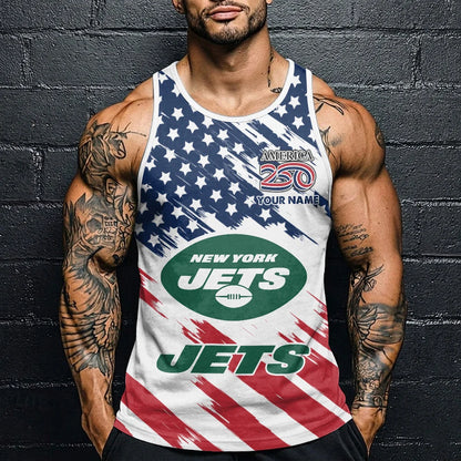 LIMITED EDITION - NEW CUSTOMIZED NFL25 NYJ NEW YORK JETS UNISEX TANK TOP