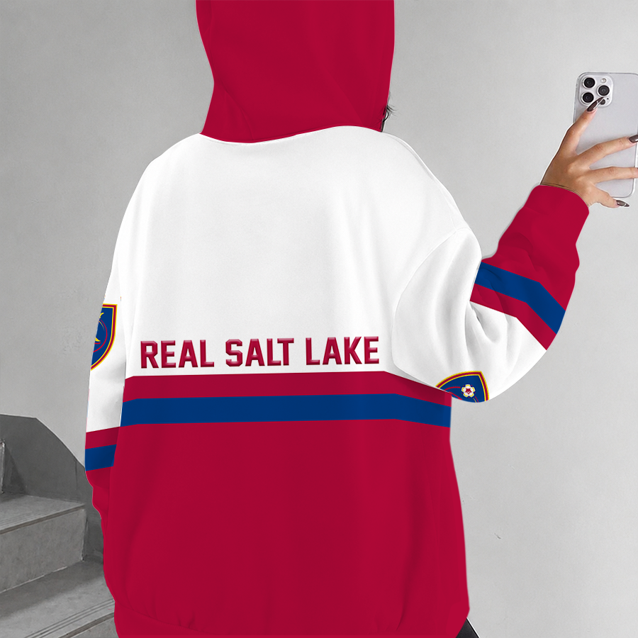 [FAN EXCLUSIVE] NEW CUSTOMIZED MLS25 RSL REAL SALT LAKE ZIP HOODIE