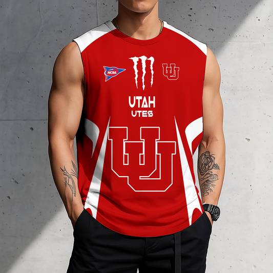 LIMITED DROP - NEW CUSTOMIZED | NCAA FBS25 UTU UT UTES MEN'S GYM SHIRT