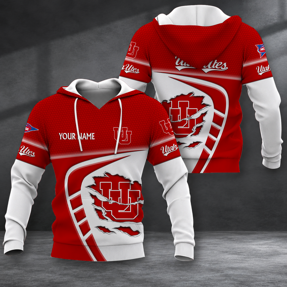 ELITE EDITION - NEW CUSTOMIZED NCAA FBS25 UTU UTAH UTES HOODIE, ZIP HOODIE, T-SHIRT, POLO SHIRT, ZIP POLO SHIRT & SWEATSHIRT