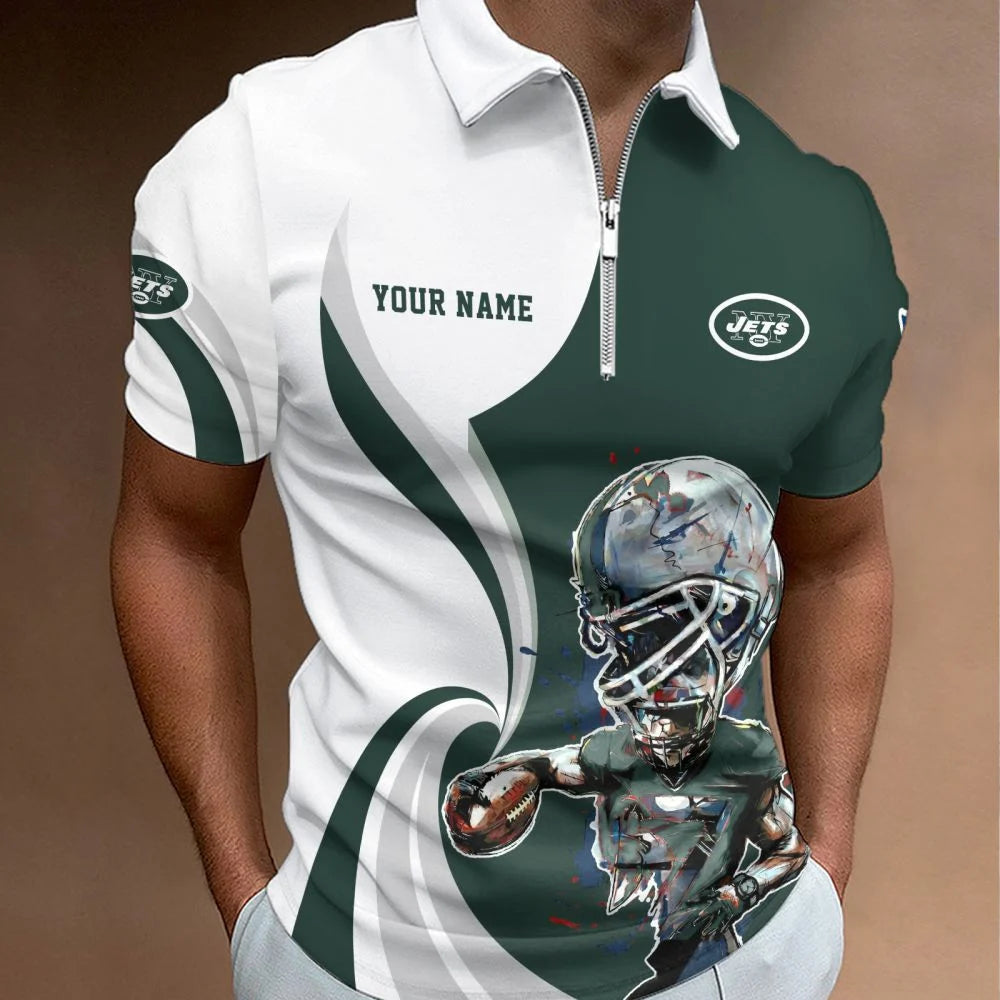 LIMITED EDITION - NEW CUSTOMIZED NFL25 NYJ NEW YORK JETS T-SHIRT, POLO SHIRT, ZIP POLO SHIRT, SWEATSHIRT, HOODIE & ZIP HOODIE
