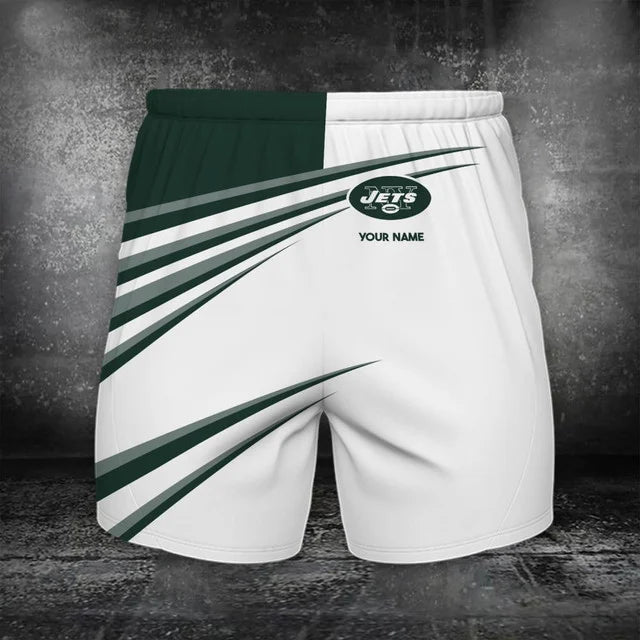 VIRAL EDITION - NEW CUSTOMIZED NFL25 N? NEW YORK JETS POLO, T-SHIRT & SHORT PANTS SET