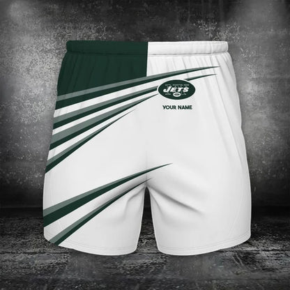 VIRAL EDITION - NEW CUSTOMIZED NFL25 N? NEW YORK JETS POLO, T-SHIRT & SHORT PANTS SET