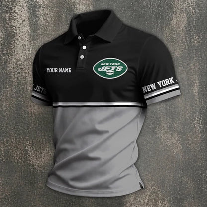 [SPECIAL OFFER] NEW CUSTOMIZED NFL25 NYJ NEW YORK JETS POLO SHIRT