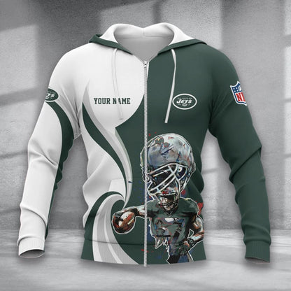 LIMITED EDITION - NEW CUSTOMIZED NFL25 NYJ NEW YORK JETS T-SHIRT, POLO SHIRT, ZIP POLO SHIRT, SWEATSHIRT, HOODIE & ZIP HOODIE