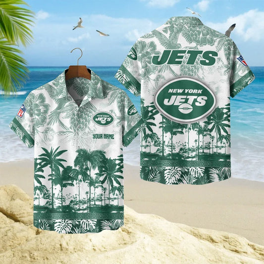 LIMITED EDITION - NEW CUSTOMIZED NFL25 NYJ NEW YORK JETS UNISEX HAWAIIAN SHIRT