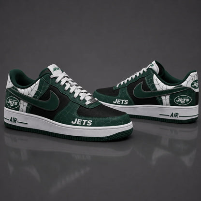 [SPECIAL OFFER] NEW CUSTOMIZED NFL25 NYJ NEW YORK JETS x SPIDER AF1 SHOES