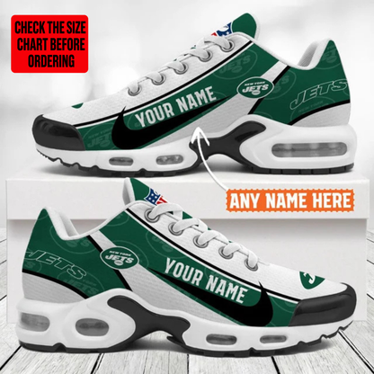 [SPECIAL OFFER] NEW CUSTOMIZED NFL25 NYJ NEW YORK JETS AIR MAX PLUS SNEAKERS